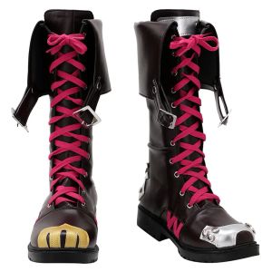Arcane: LOL Jinx Cosplay Shoes Boots Halloween Costumes Accessory Custom Made Made