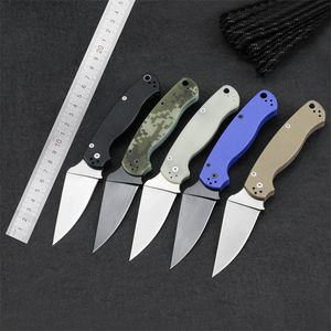 8.3Inch Black/Blue/Green/Orange G10 HANDLAR GT-SPC81 Folding Knife Copper Washer Blade Material (440 Steel) Craft Stone Washing