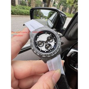 Смотреть 116508 Керамическое движение СМОТРЕТЬ ААААА ЧАСЫ 40x12.4 Superclone Chronograph Factory Mens Tw Cal.4801 Мужское углеродное поле 493 Montredeluxe montredeluxe