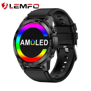 Watches Iwo Pro DM50 Smart Watch Sport IP68 Waterproof AMOLED HD Full Touch Screen Men Bluetooth Ring 400mAh Battery Smartwatch