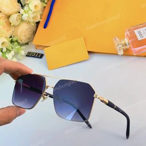 Designer gegen Sonnenbrille Mann Frauen Marke Pilot Square UV -Schutz Nylon Sonnenbrille Sonnenschutz Fahrt Strand Sonnenbrille UV 400 3 Farben Großhandel