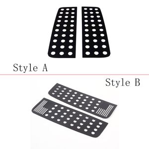 For Hummer H3 2005-2009 Aluminum Alloy Exterior Details Car Rear Window Glass Guard Plate Accessories Car Modification