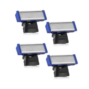 Shavers Electric Razor Shaver Head 3 i 1 hårtrimmer Män rakapparatelektrisk laddningsbar bladtrimmer Edger Micro1/2/4pcs