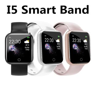 I5 Akıllı İzleme Bileklikleri Akıllı Swatch Uyku Tracker Sport Band Kalp Hızı Kan Oxygen Passometre Adım Su Geçirmez Android Kadınlar W7973392