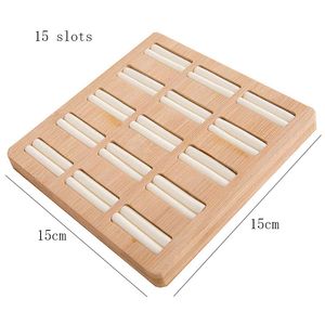 Ring Earring Display Tray Jewelry Organizer 2/5/10/15 Solts Ring Plate Personal Jewelry Storage Board Multiple Sizes Available