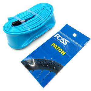 Foss Bicy Bike Tube Patch 700c Road Fahrrad F/V Presta Ventil 700C*23c-25c TPE Gummi verhindern