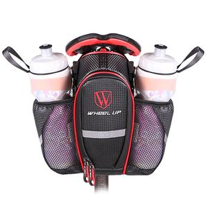 Cycling Water Bottle Carrier Pouch Bike Trunk Bag Double Water Bottle Pouch Holders Bag MTB Bicycle Kettle Bag Panniers