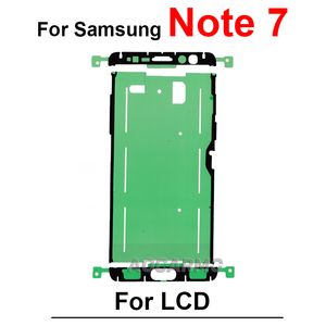 Para Samsung Galaxy Note 4 7 8 9 10 Plus Lite 10Plus Nota 20 Ultra Front Adhesive LCD Display Sticker Glue Fita