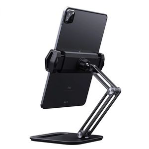 Aluminium Tablet Stand Desktop Phylet TABLET HOLDER STAND FLOMABLE JUSTABLE 5-13Im Tablet Telefon Desktop Mount för iPad Pro12.9