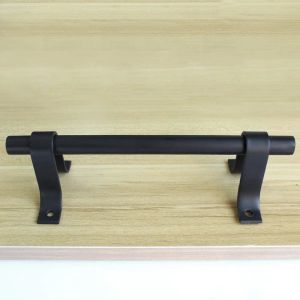 Modern Simple Furniture Kitchen Barn Wooden Door Handles for Drawer Cupboard Closet Cabinet Knob Bedroom Wardrobe Pull and Pens