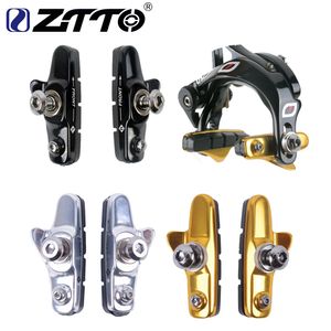 Ztto 1Pair Bicycle Brake Pachots de borracha Block Block Block Sapas de freio Sapatos Ciclo Freio HOOF PARTE BICICLETA