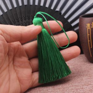 2PCS/działka 8 cm jedwabny bieżnik brejowy biżuteria z kurtyną odzież dekoracje do majsterkowiczów w Torcach Kluczowych Torba Torba Fringe