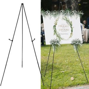 Hooks Reusable Wear-resistant Adjustable Height Wedding Sign White Easel Stand The Party Display Poster