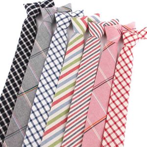 Naszyka Nowa moda Męska krawat 100% bawełniany męski krawat męski krawat biznesowy corbatas pokój ślubny impreza