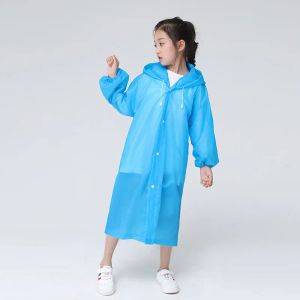 Raincoat kids Impermeable Thickened Waterproof Raincoat Tourism Outdoor Hiking Rain Poncho Raincoat Hooded Rain Coat