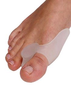 1 coppia2 PCS Silicone Bunion Correttore Big Separatori Big ALLE Strumento di cura del piede per la preparazione del alluce Hallux Valgus Pro Massager6648435