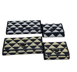 Portatori del supporto per card di design del marchio per donne e uomini designer Clutch Wardhet 3 Fold Bag Ladies Cards Thoughs Pocket Coin Purse6340362