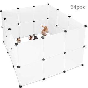 Playpen DIY kleines Haustier frei kombiniert faltbare Hundekäfige Hof Zaun für Hundekatze Kätzchen Kaninchen Meerschweinchen Hasen Igel Igel Igel