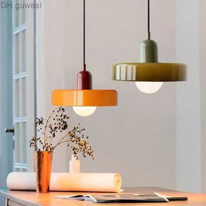 Pendant Lamps Nordic chandelier glass home decoration light used for living room dining bedroom study hanging lighting YQ240410