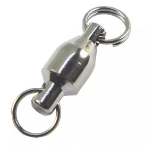 Swivels cuscinetti a sfera ad alta quanlity con anello diviso 0# -8# cuscinetto a sfera in acciaio inossidabile pesca rotolare giri connettori210p210p