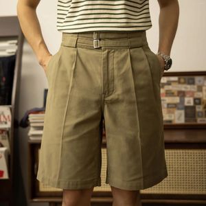 Herren-Shorts DK-0013 US Military Style 300GSM Bermuda Herren Super-Top-Qualität Baumwolle Vintage lässig Langlebige stilvolle Gurkha