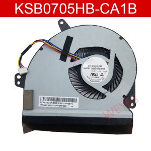 Kuddar för bärbar datorkylare CPU -kylfläkt för ASUS X501 X501A CPU -fläkt KSB0705HBCA1B DC5V 4Wire Cooling Fan