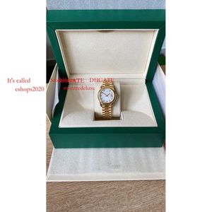 278271 다이아몬드 시계 인기있는 디자인 자동 스틸 남성용 시계 기계식 정밀 진주 AAAAA 36mm 다이얼 31mm 빛나는 여성 Olex 910