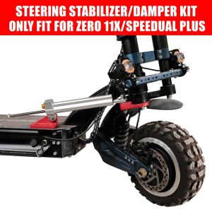 Steering Damper Kit for ZERO 11X SPEEDUAL Plus Electric Scooter High Speed Driving Stabilizer To Eliminate Riding Wobbles