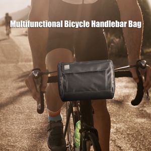 Rower przednie torba rowerowa działająca wielofunkcyjna wodoodporna torba rowerowa z plecakiem z plecakiem z torbą rowerową