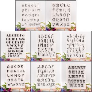 1/8pcs Alphabet Letter Number Silicone Clear Seal Stamp DIY Scrapbooking Emboss