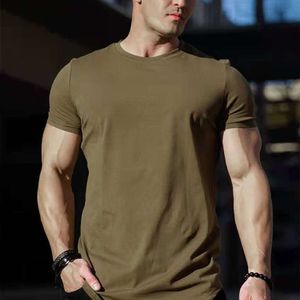 Designer Men's T-shirts New Light Plate Sports Running Casual Solid Color Short Sleeved Summer Sports Fitness Mens T-shirt