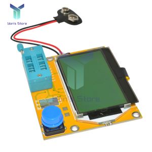 LCR-T4 ESR Meter MTY328p Transistor Tester Diode Triode Capacitance SCR Inductance tester Meter MOS/PNP/NPN LCR 12864 LCD Screen