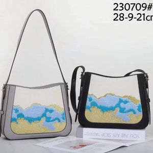 Totes 2024 China-Chic Guofeng Bordery Cowhide Bag