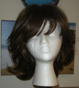 EUC REQUEL WELCH WIG COLORE AMPILE AFFRITTO 68 DRK Cioccolato Vedi Dettagli4295377