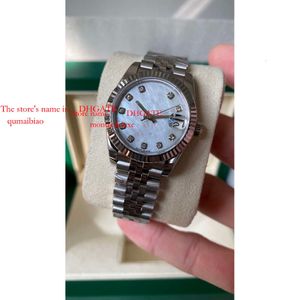 Lumininous męski Pearl 31 mm AAAAA Automatyczny zegarek Diamond Women Precision 36 mm Popularne zegarek mechaniczny 278271 Stal Design Olex 380
