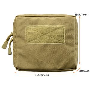 Militärverktyg Taktisk midjebältespåse Molle Pouch EDC Tool Bag Telefonfodral liten ficka utomhusjakt Tillbehör magpåse