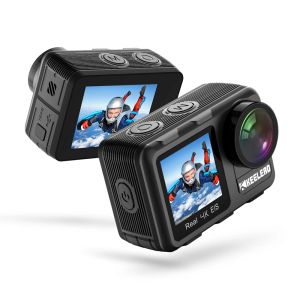 Камеры оригинал Keelead K80 4K 60FPS 20MP WiFi Action Camera 2 -дюймовый сенсорный экран EIS 2.4G 1080p Webcam Водонепроницаемый Sport Vlog Cam