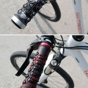 2024 Nya propalm Skull Cykelgrepp, Mountain Road Bike Handle Grips, anti-halk Bekväma gummicykelstyr HY-702EP