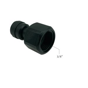 1/4" Push Fit - 1/2" Female Thread PE Pipe Fitting Hose Quick Connector Adapter Aquarium RO Water Filter Reverse Osmosis System