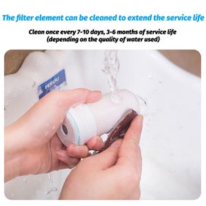 Yeni mini musluk su temizleyici mutfak musluğu yıkanabilir seramik süzücü su filtresi filtre pas bakterileri kaldırma değiştirme