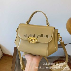 Shoulder Bags Stuff Sacks High quality small bag for women in spring/summer 2024 new internet famous shoulder super popular portable square H240410