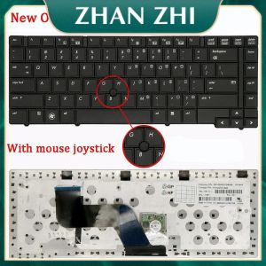 Klavyeler Yeni Dizüstü Bilgisayar Rre -Deplasman Klavye HP Compaq EliteBook 8440 8440W 8440P için Uyumlu