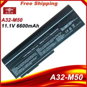 Batterie da 6600 mAh batteria per laptop per Asus N53 A32 M50 M50S N53S N53SV A32M50 A32N61 A32X64 A33M50