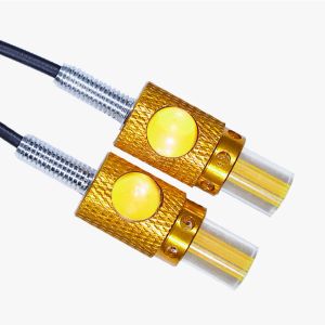 2pcs colorido olho de águia led de backup reverso acionando lâmpadas de sinal de luz estroboscópicas de moto lâmpada de nevoeiro