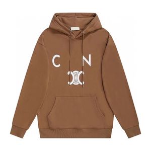 2024 New Trendy Brand Fashionable Printed Hooded Sweat for Men and Women Loose American and Foreign Style Hooded Sweat