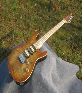 SUR Electric Guitar See Shr Brown 2 게시물 Scallop9918651을 사용한 Tremolo Maple 지판 참조