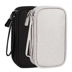 Storage Bags Cable Organizer Bag Electronic Accessory Portable Usb Data Charger Plug Travel Cord Case