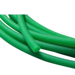 Cintura in poliuretano 1 metro Cintura rotonda PU con cordone fuso verde