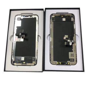 SOFT GX LCD Pantalla Display AMOLED For iPhone X XS XSMAX 12 12pro 12mini 13 11promax 12promax Digitizer Touch Screen True Tone