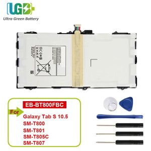 Baterias UGB nova bateria para nota 10.1 GTP5110 P5100 P5113 N8000 GTN8020 P7500 SMP601 TAB3 P5200 T4500E TAB4 SMT530 SMT805